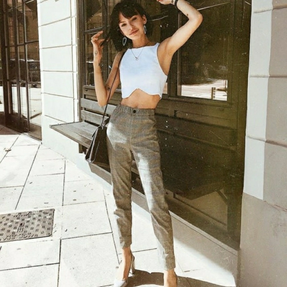 Plaid Tilden pants